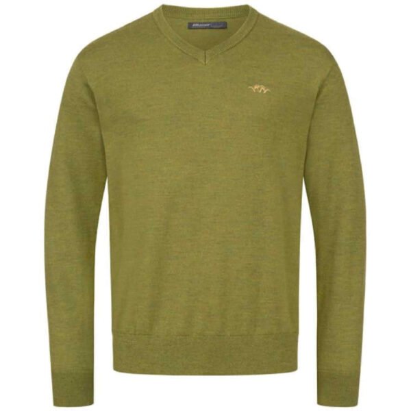 Пуловер Blaser Merino V-Neck Green